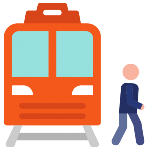 Train illustration.