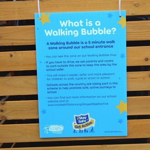 Walking Bubble Gate Sign, What is a Walking Bubble