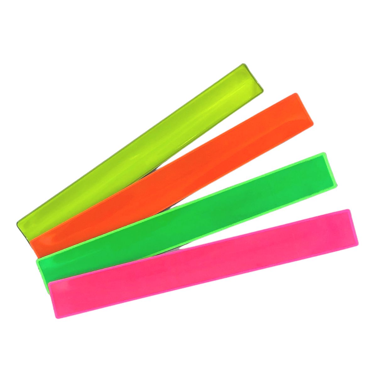 Four Snapbands of different colours.